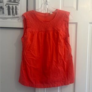 Women's Sleeveless Coral Top